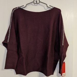 Jennifer Lopez Deep Burgundy Sweater. 1X